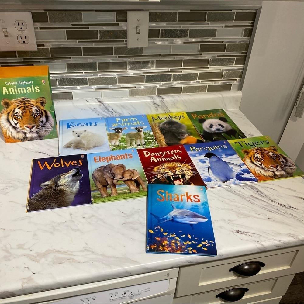 Osborne Beginners‎ Animals books Box Set Hard cover set of 10